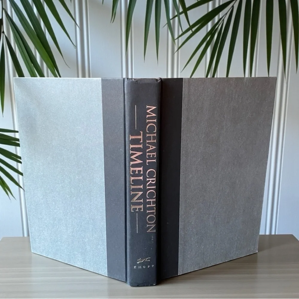 Michael Crichton Timeline – First Trade Edition 1999 Hardcover with Dust Jacket
